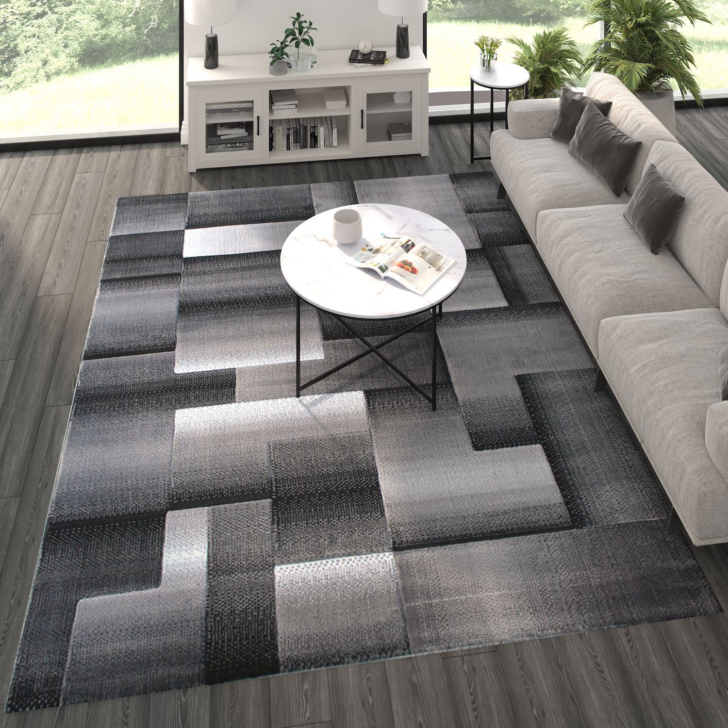 Masada Rugs Masada Rugs Trendz Collection 8'x10' Modern Contemporary ...