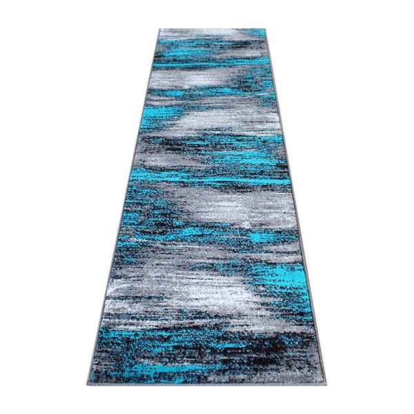 Masada Rugs Masada Rugs Trendz Collection 2'x7' Modern Contemporary