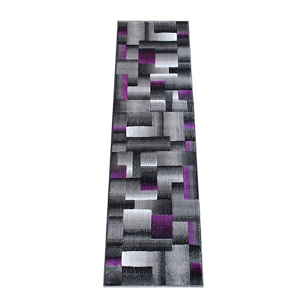 Masada Rugs Masada Rugs Trendz Collection 2'x7' Modern Contemporary