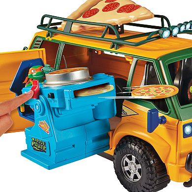 Teenage Mutant Ninja Turtles: Mutant Mayhem Pizza Fire Delivery Van