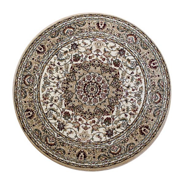 Masada Rugs Masada Rugs Bellagio Collection 4'x4' Traditional Round