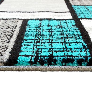 Masada Rugs Stephanie 2'x11' Modern Contemporary Area Rug