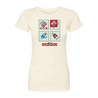 Juniors' Monopoly Properties Fitted Tee
