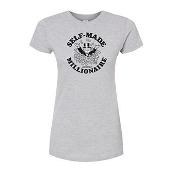Juniors' Monopoly Millionaire Fitted Tee