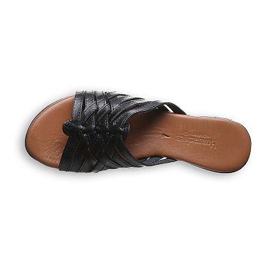 Bearpaw Elisa Women's Leather Slide Sandals