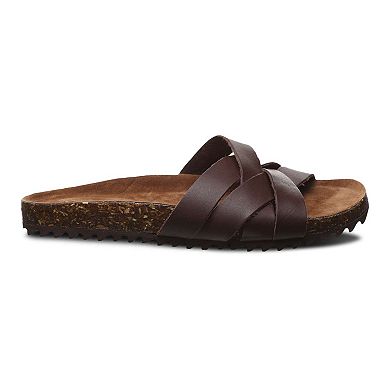 Bearpaw Martina Women's Leather Slide Sandals