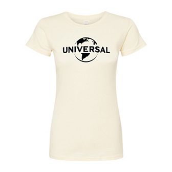 Juniors' Universal Logo Fitted Tee