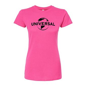 Juniors' Universal Logo Fitted Tee