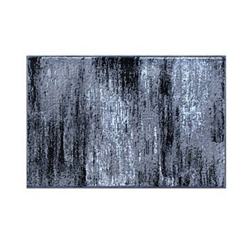 Masada Rugs Masada Rugs Trendz Collection 2'x3' Modern Contemporary Area Rug Mat in Gray, Black and White - Design Trz863