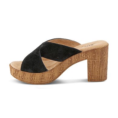 Spring Step Blanchar Women's Heeled Slide Sandals