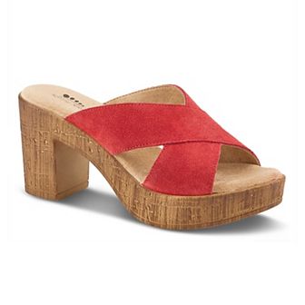 Spring Step Blanchar Women's Heeled Slide Sandals