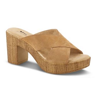 Spring Step Blanchar Women's Heeled Slide Sandals