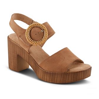 Spring Step Gamona Women's Cork Heeled Sandals