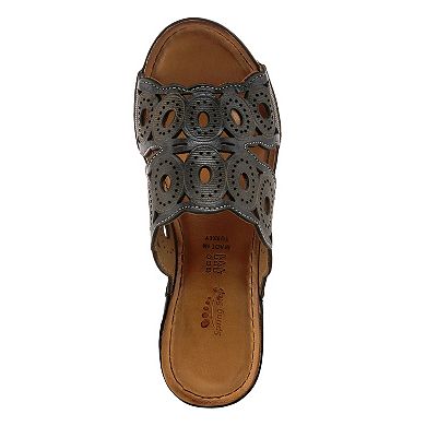 Spring Step Labarnas Women's Wedge Sandals