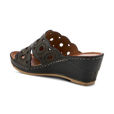 Spring Step Labarnas Women's Wedge Sandals