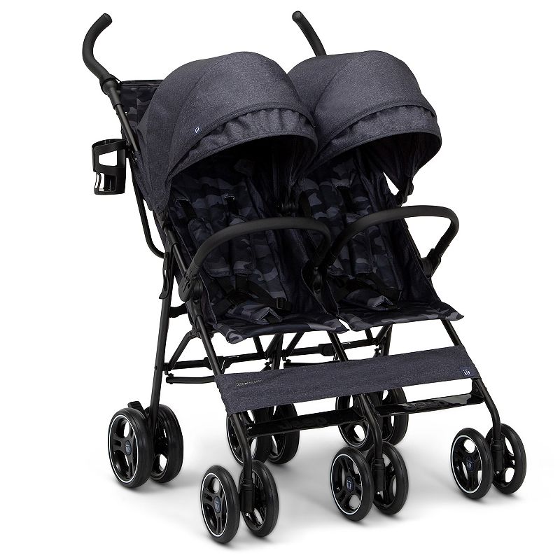 babyGap Classic Side-by-Side Lightweight Double Stroller, Black