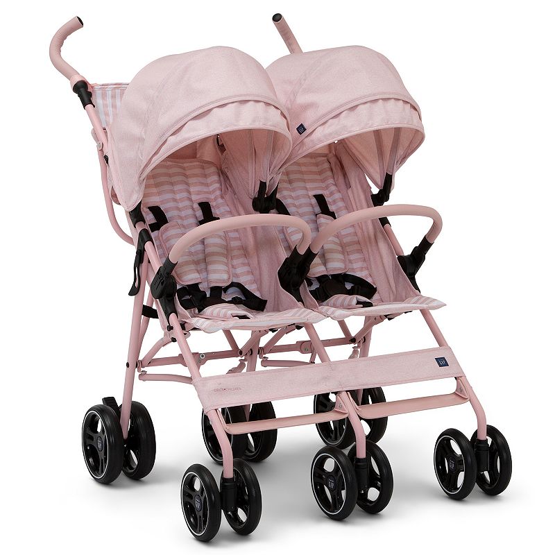 babyGap Classic Side-by-Side Lightweight Double Stroller, Pink