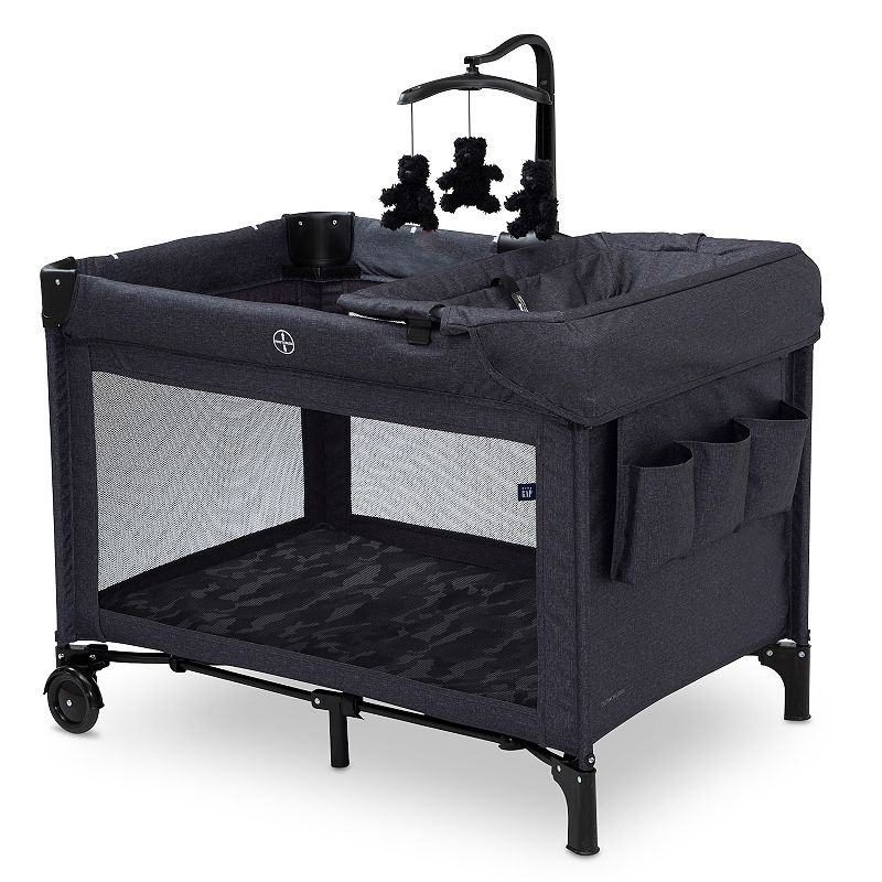 71435430 babyGap Deluxe Playard, Black sku 71435430