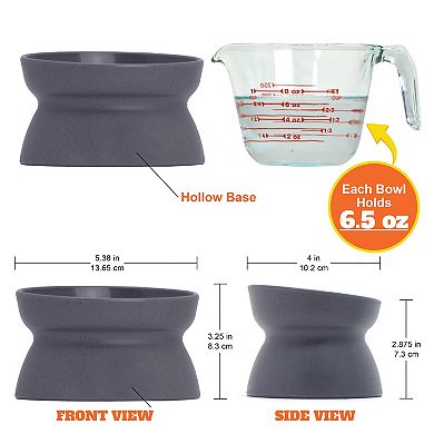 Kitty City Raised Pet Bowl