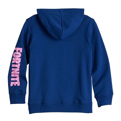 Boys 8-20 Fortnite Frog Long Sleeve Fleece Hoodie