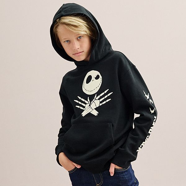 Boys 8-20 The Nightmare Before Christmas Jack Skellington Long Sleeve ...