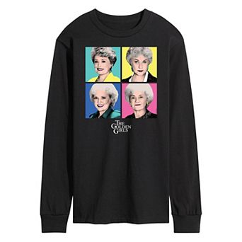 Men's Golden Girls Pop Art Long Sleeve Tee