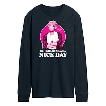 Men's Golden Girls Have Nice Day Long Sleeve Tee