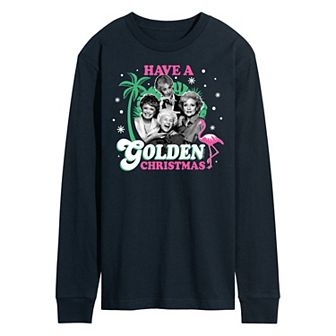 Men's Golden Girls Christmas Long Sleeve Tee