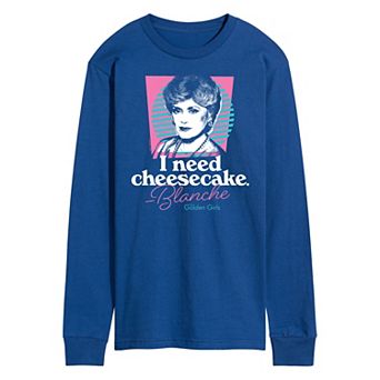 Men's Golden Girls Cheesecake Long Sleeve Tee