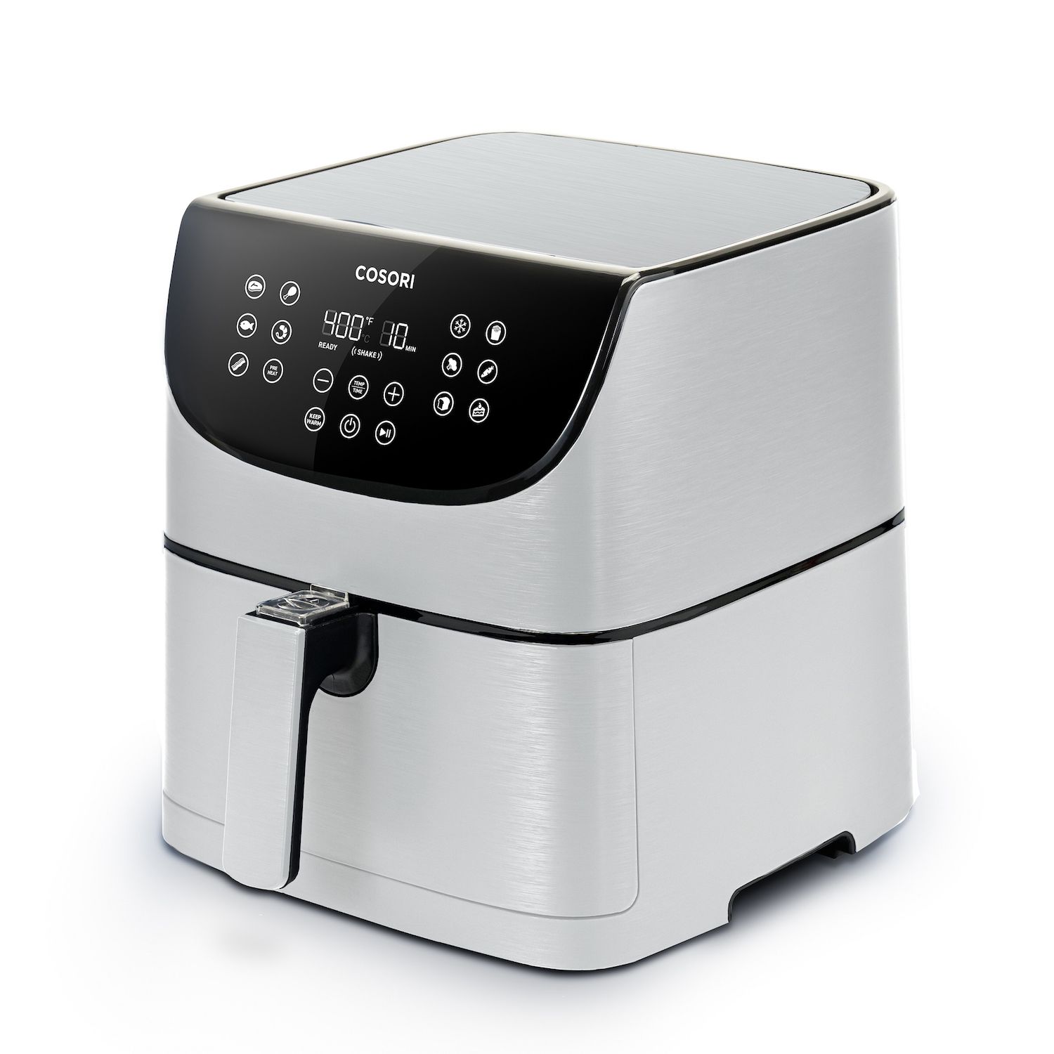 COSORI Pro Gen 2 Air Fryer 5.8QT, Upgraded Version with Stable Performance & Sleek New Look, 13 One Touch Functions, 100 Paper & 1100 Online Recipes, Dishwasher-Safe Detachable Square Basket, Black - Thumbnail 4
