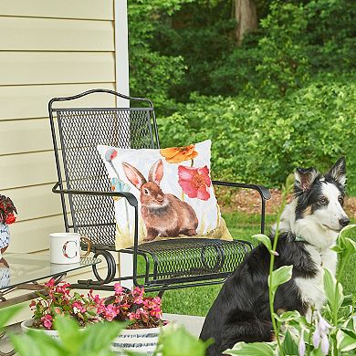 C&F Home Sitting Bunny Easter Indoor/Outdoor Throw Pillow