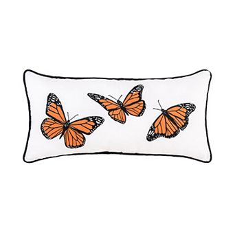 C&F Home Monarch Butterfly Trio Throw Pillow