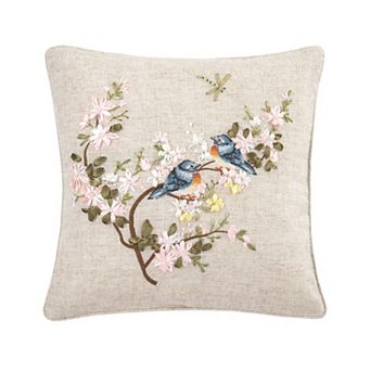 C&F Home Blue Birds Throw Pillow