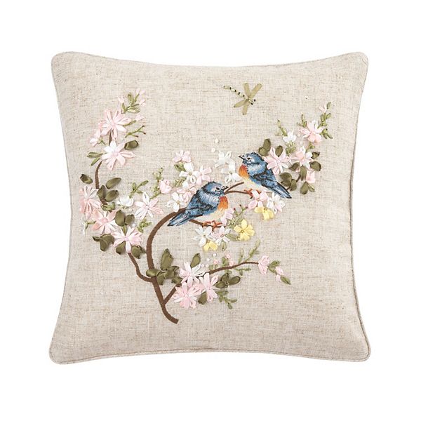 C&F Home Blue Birds Throw Pillow