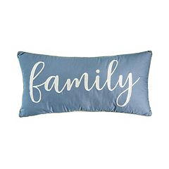 Family throw outlet pillows