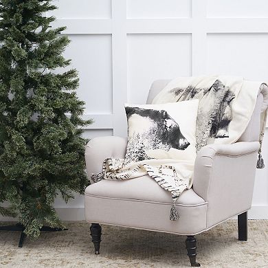 C&F Home Bear Forest Wildlife Indoor/Outdoor Throw Pillow