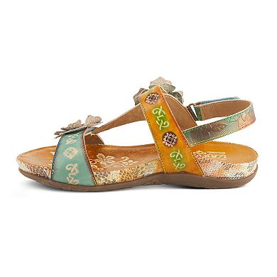 L'Artiste By Spring Step Erica Women's Leather Dress Sandals
