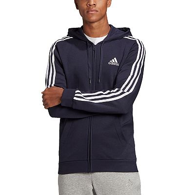 Big Tall adidas Essential Fleece Full Zip Hoodie