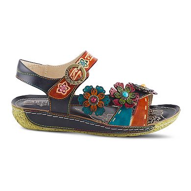 L'Artiste By Spring Step Ajva Women's Leather Sandals