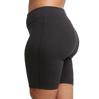 Plus Size Just My Size Stretchy Jersey Bike Shorts