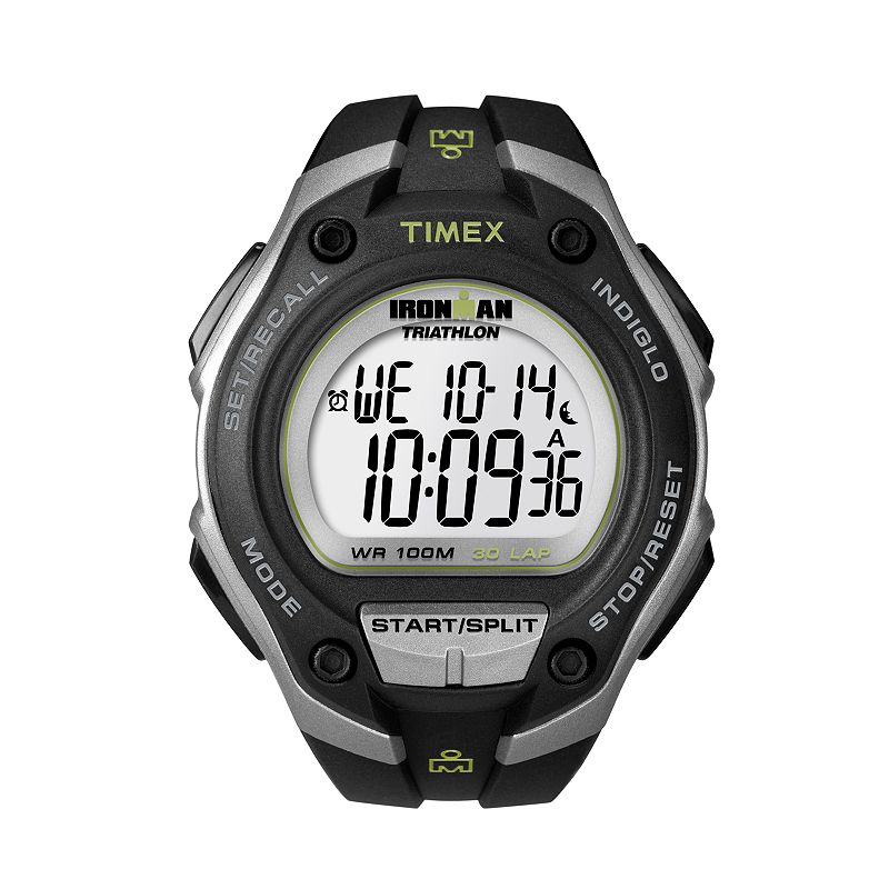 Timex Men's Ironman 30-Lap Digital Chronograph Watch - T5K412, Grey