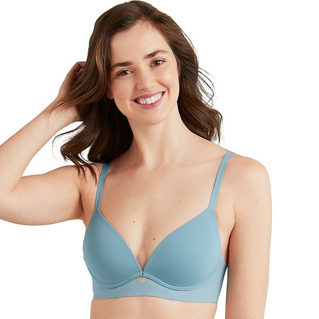 Maidenform Womens One Fab Fit Wireless Demi Bra Dm2301 : :  Clothing, Shoes & Accessories