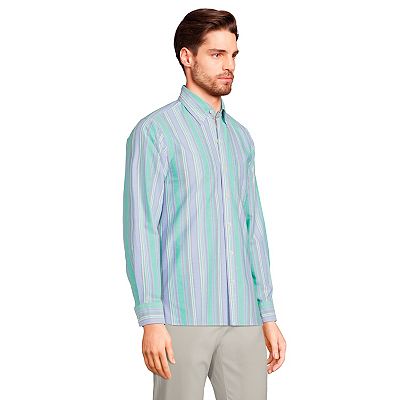 Men's Lands' End Tailored-Fit Sail Rigger Oxford Shirt