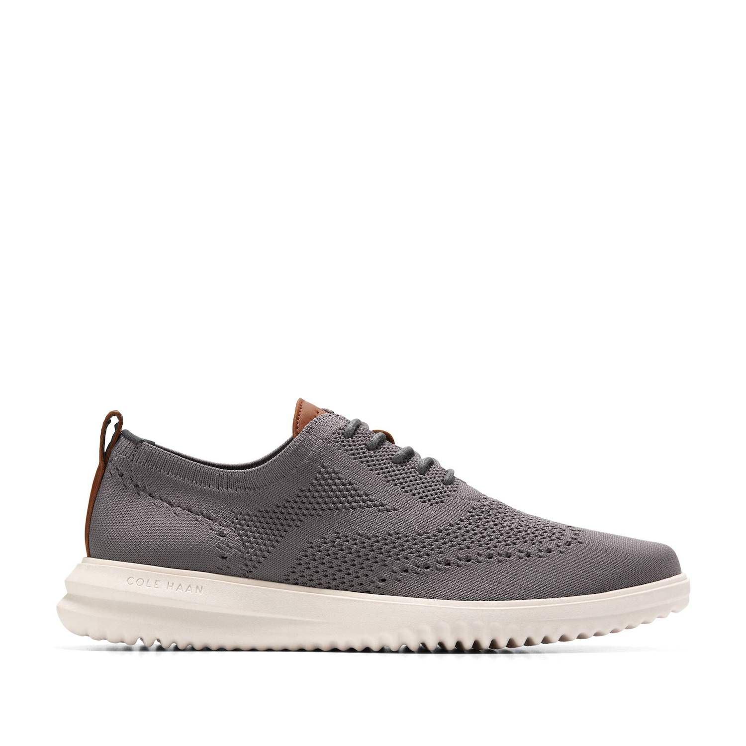 Cole Haan 2.Zerogrand Stitchlite Oxford Men\'s Size 12 M Grey Knit Lace Up C30321 Men main image 2