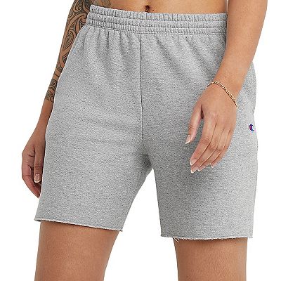 Women's champion fleece shorts sale