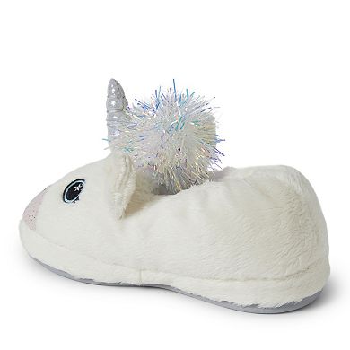 Dearfoams Emery Kids' Critter Slippers