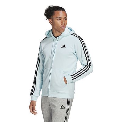 Men s adidas Essential Full Zip Fleece Hoodie