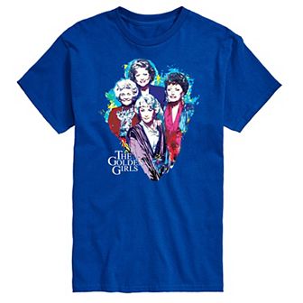 Men's Golden Girls Paint Splatter Group Tee