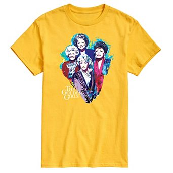 Men's Golden Girls Paint Splatter Group Tee