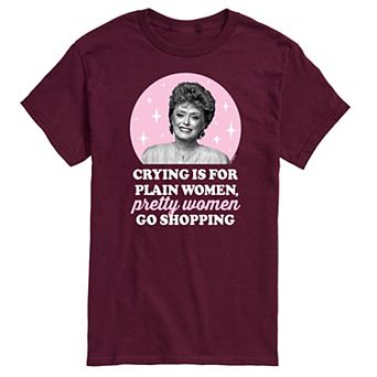 Men's Golden Girls Crying For Plain Women Tee